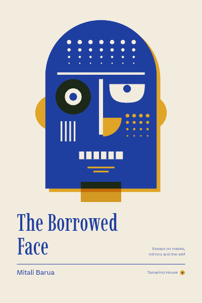 The Borrowed Face Modernist Mask Essay Cover template preview