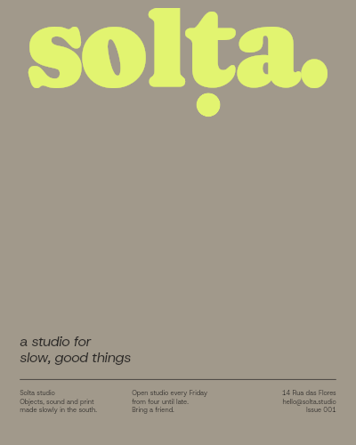 Solta Wordmark Cover Post Carousel template preview