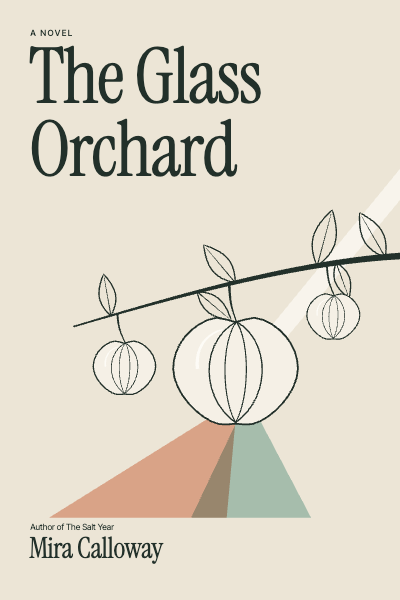 The Glass Orchard Novel Cover template preview