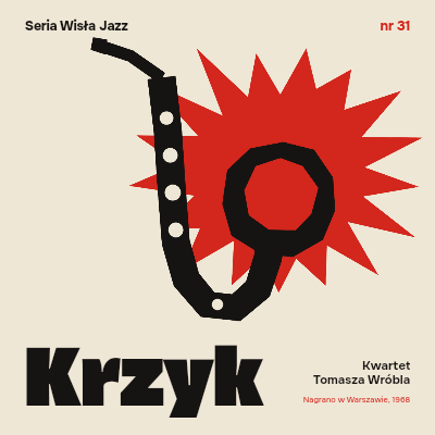 Krzyk Polish Jazz Reissue Album Cover template preview