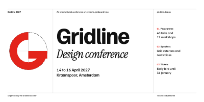 Gridline Design Conference Eventbrite and LinkedIn Event Banners template preview