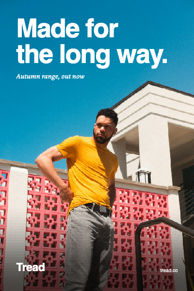 Tread Streetwear Bus Shelter Ad template preview