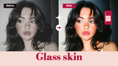 Lashline Beauty Before and After Thumbnails template preview