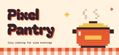 Pixel Pantry Indie Game Steam Capsule and Header template preview