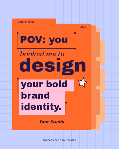 Brand Process Carousel template preview