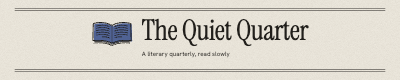 The Quiet Quarter Literary Substack Header Set template preview