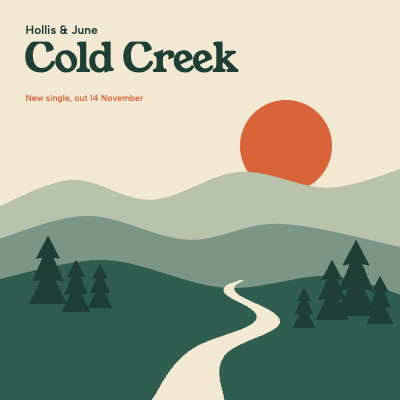 Cold Creek Folk Single Cover template preview