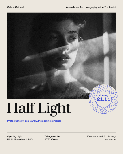 Galerie Ostrand Half Light Opening template preview