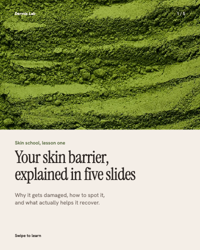 Dermis Lab Skin Barrier Carousel template preview