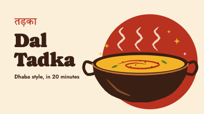 Sabzi Mandi Kitchen Indian Cooking Thumbnails template preview