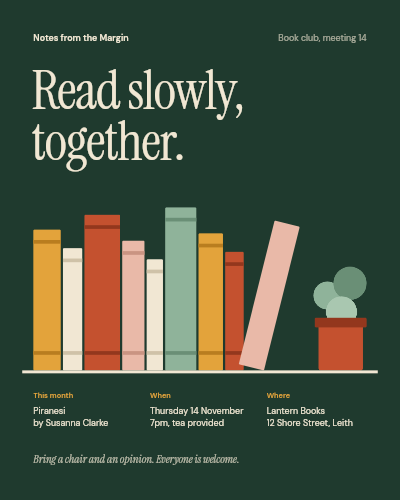 Book Club Shelf template preview