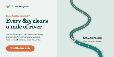 Riverkeepers Giving Tuesday Email Hero Set template preview