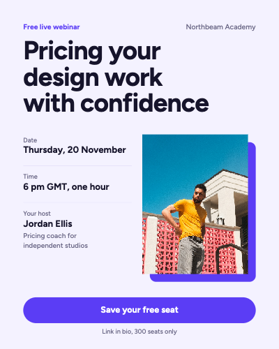 Free Webinar Announcement template preview