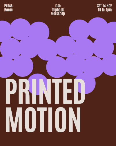 Press Room Riso Workshop Carousel template preview