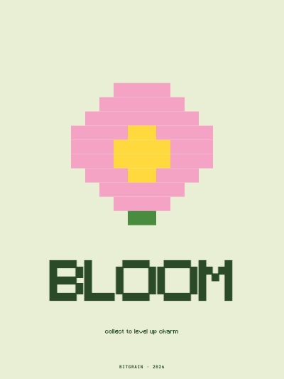 Pixel Flower template preview