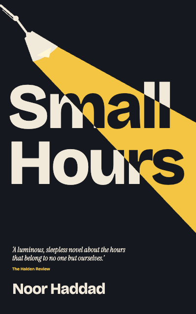 Small Hours Type-Led Literary Novel Cover template preview