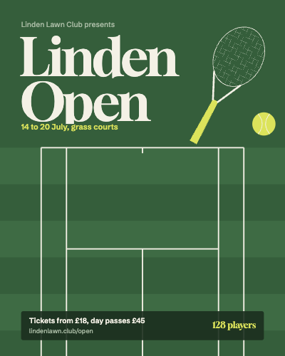 Linden Open Tennis Tournament Set template preview