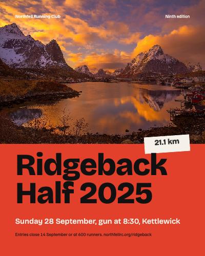 Northfell Ridgeback Half Race Day Set template preview