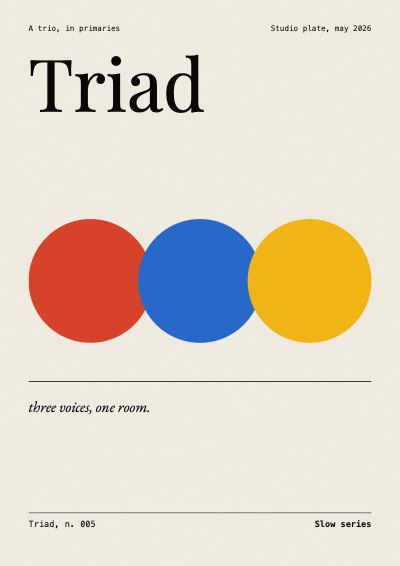 Triad template preview