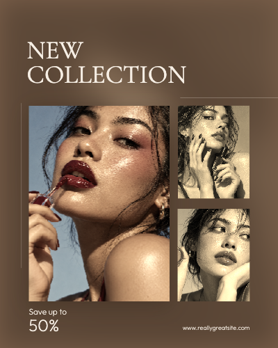 New Collection Sale Post template preview
