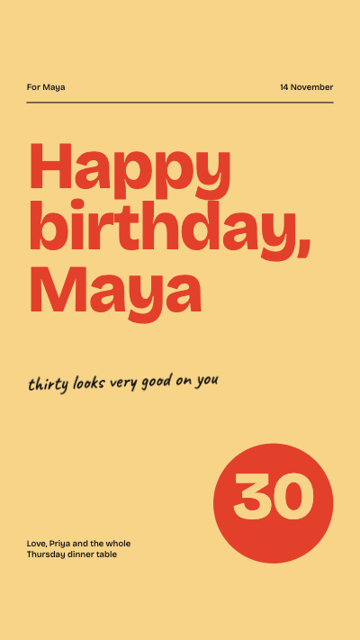 Birthday Wishes Story Set template preview