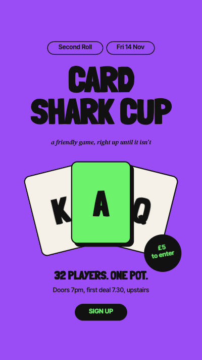 Game Night Tournament Stories template preview