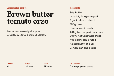 Printable 4x6 recipe card template preview
