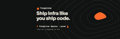 Forgeline Dev Tools X Header and LinkedIn Cover template preview