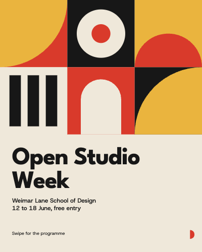 Open Studio Week Bauhaus Carousel template preview