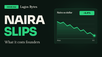 Lagos Bytes Startup News Weekly Thumbnails template preview