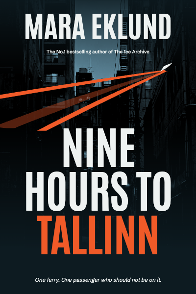 Nine Hours to Tallinn Thriller Cover Set template preview