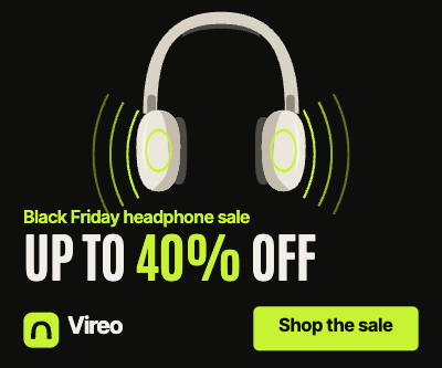 Vireo Audio Black Friday Display Ad Set template preview