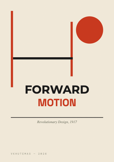 Constructivist template preview