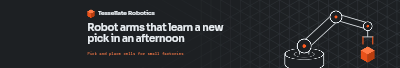 Tessellate Robotics LinkedIn Company Cover and X Header template preview