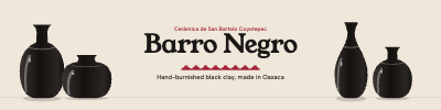 Barro Negro Oaxaca Pottery Etsy Shop Banner Set template preview