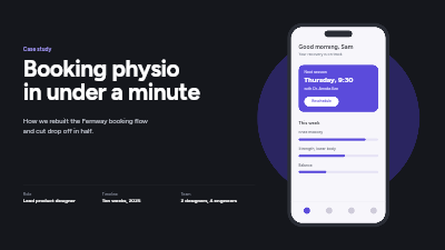 UX Case Study template preview