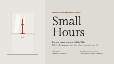 Vitrine Museum Exhibition Proposal Deck template preview