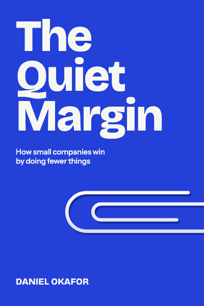 The Quiet Margin Business Book Cover Set template preview
