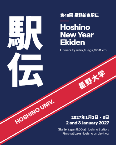 Hoshino Ekiden New Year Relay Race Set template preview