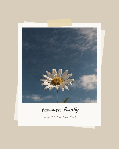 Instant Film Photo Frame template preview