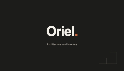 Oriel Architect Business Card template preview