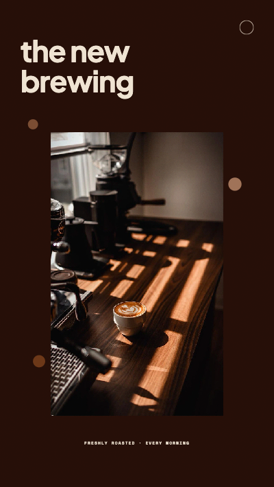 The New Brewing Poster template preview