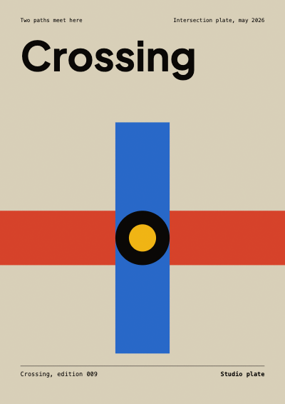 Crossing template preview