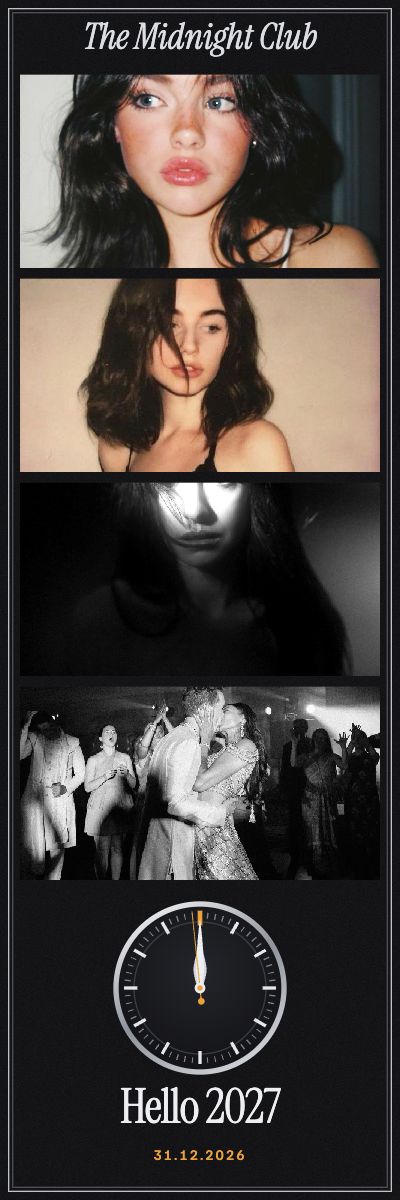 Midnight Club New Year's Eve Photo Strip template preview