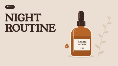 Glow Ritual Skincare Routine Thumbnails template preview