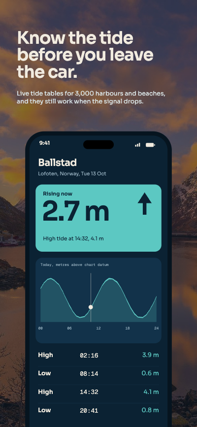 Tidewise Tide Tables App Store Screenshots template preview