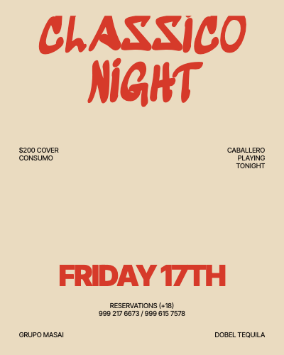 Classico Night Poster template preview