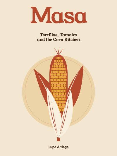 Masa Corn Kitchen Cookbook Cover template preview