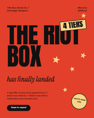 Tiffin Riot Box Launch Carousel template preview