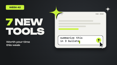 Bytesized AI Tools Weekly Thumbnails template preview